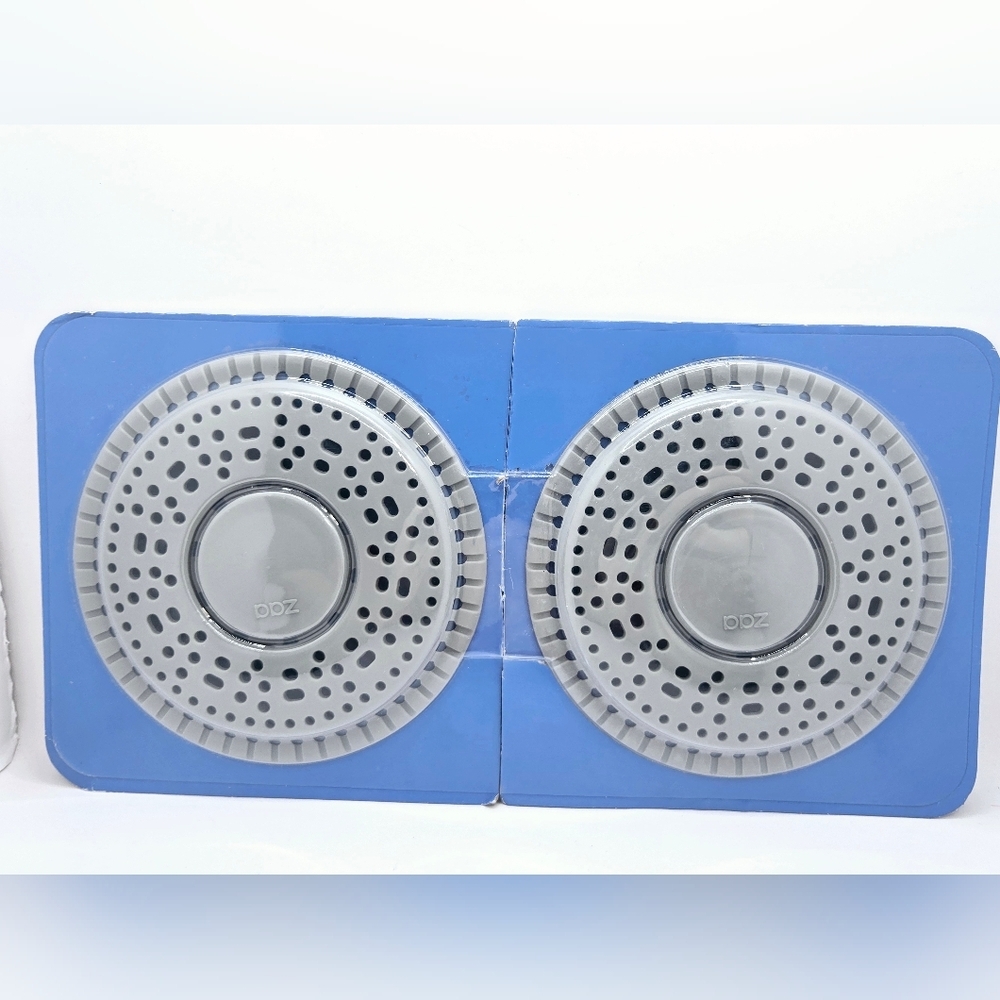 2 Shower Drain Hair Catcher Superior‎ Drain Protection Premium Silicone